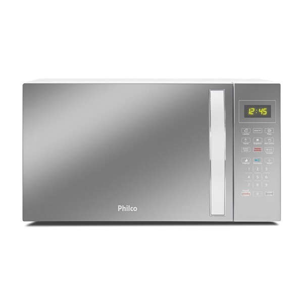 Micro-ondas 33L Prata de Bancada 127V (110V) Limpa Fácil PMO38E