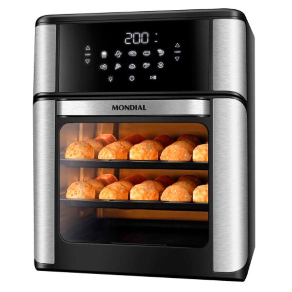 Fritadeira Air Fryer Forno Oven 12l Afon-12l-bi 2000w